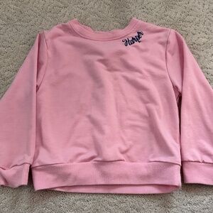 “Harper” Monogramed Sweatshirt size 2T